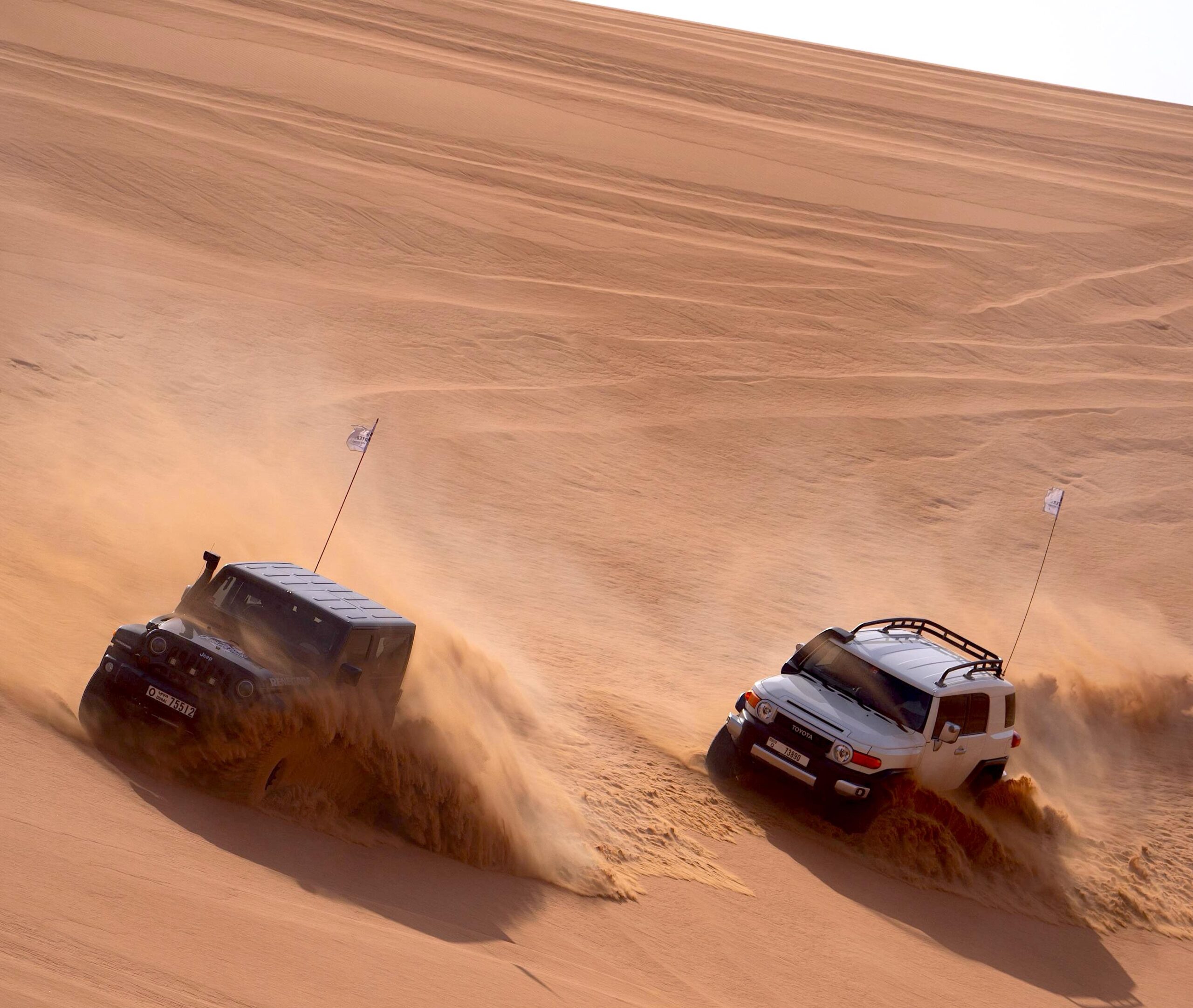 SATURDAY AFTERNOON DESERT DRIVE - MULTI LEVELS, MULTI CONVOYS - 07 FEB 26